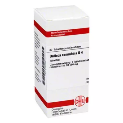 DATISCA cannabina D 4 tabletti, 80 tk