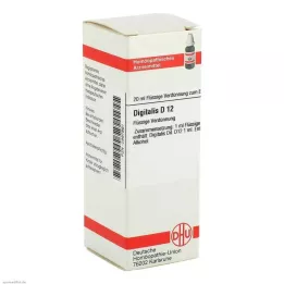 DIGITALIS D 12 Lahjendus, 20 ml