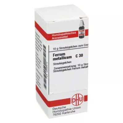 FERRUM METALLICUM C 30 graanulid, 10 g