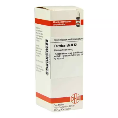 FORMICA RUFA D 12 Lahjendus, 20 ml