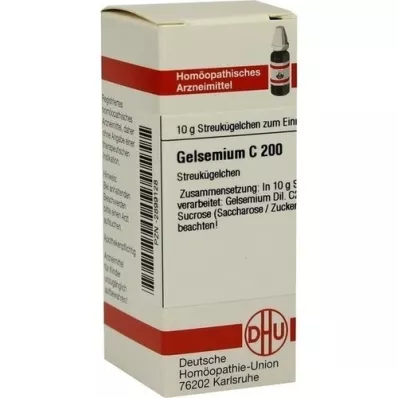 GELSEMIUM C 200 graanulid, 10 g