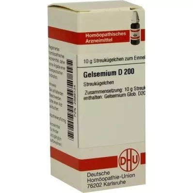 GELSEMIUM D 200 kapslit, 10 g