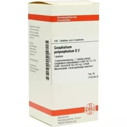 GNAPHALIUM POLYCEPHALUM D 2 tabletti, 200 tk