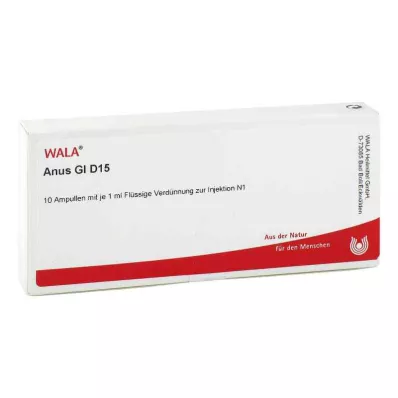 ANUS GL D 15 ampullid, 10X1 ml ANUS GL D 15 ampullid, 10X1 ml