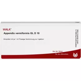 APPENDIX vermiformis GL D 10 ampulli, 10X1 ml