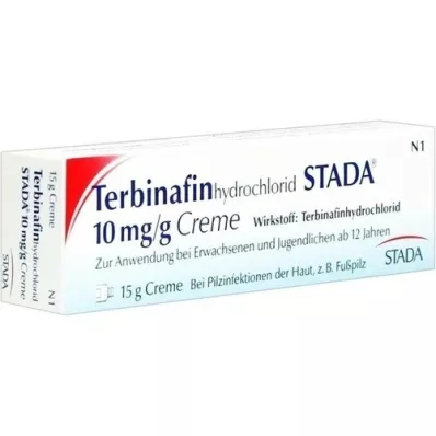 TERBINAFINHYDROCHLORID STADA 10 mg/g kreemi, 15 g