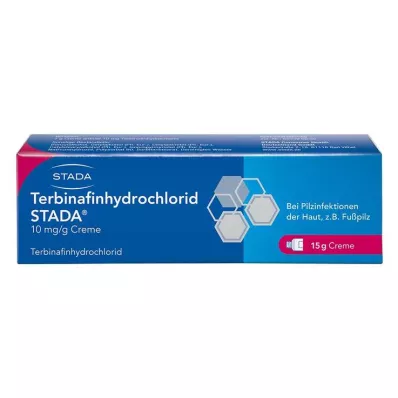 TERBINAFINHYDROCHLORID STADA 10 mg/g kreemi, 15 g