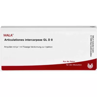 ARTICULATIONES intercarpeae GL D 8 ampulli, 10X1 ml ARTICULATIONES intercarpeae GL D 8 ampulli, 10X1 ml