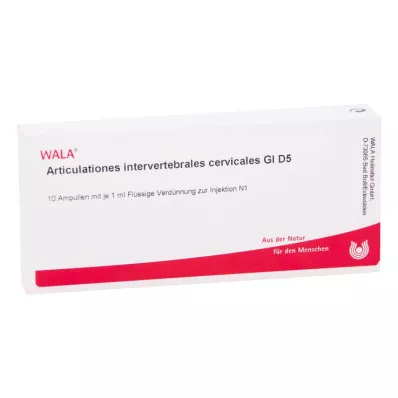 ARTICULATIONES intervertebral.cerv.GL D 5 ampulli, 10X1 ml ARTICULATIONES intervertebral.cerv.GL D 5 ampulli, 10X1 ml