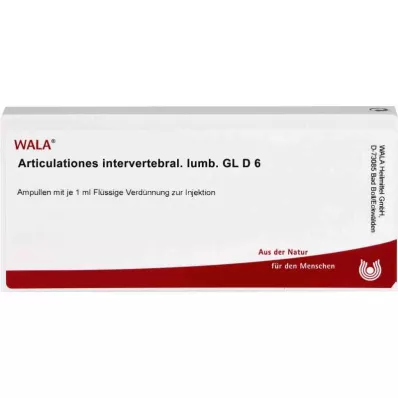 ARTICULATIONES intervertebral.lumb.GL D 6 ampulli, 10X1 ml ARTICULATIONES intervertebral.lumb.GL D 6 ampulli, 10X1 ml