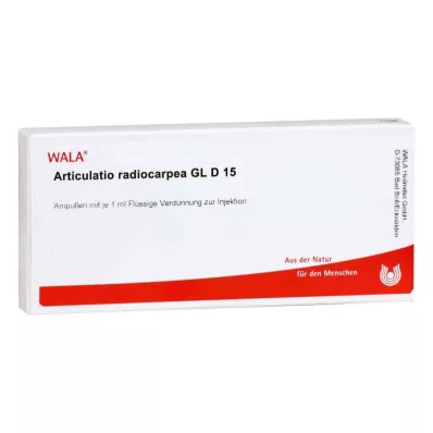 ARTICULATIO radiocarpea GL D 15 ampulli, 10X1 ml ARTICULATIO radiocarpea GL D 15 ampulli, 10X1 ml