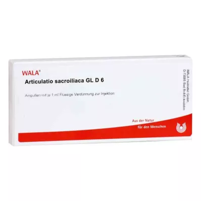 ARTICULATIO sacroiliaca GL D 6 ampulli, 10X1 ml