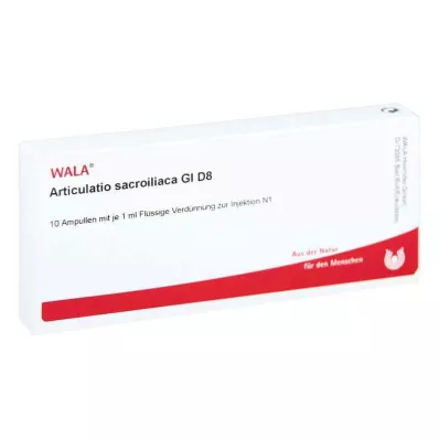 ARTICULATIO sacroiliaca GL D 8 ampulli, 10X1 ml
