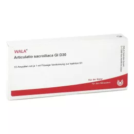 ARTICULATIO sacroiliaca GL D 30 ampulli, 10X1 ml