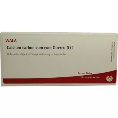 CALCIUM CARBONICUM CUM quercus D 12 ampulli, 10X1 ml