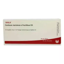 CARDUUS MARIANUS E fructibus D 3 ampulli, 10X1 ml
