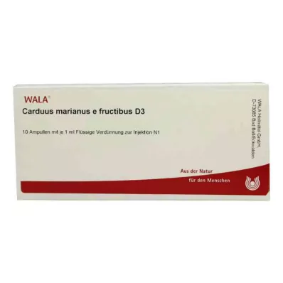 CARDUUS MARIANUS E fructibus D 3 ampulli, 10X1 ml CARDUUS MARIANUS E fructibus D 3 ampulli, 10X1 ml