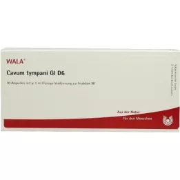 CAVUM tympani GL D 6 ampulli, 10X1 ml