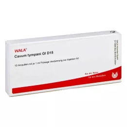 CAVUM tympani GL D 15 ampulli, 10X1 ml