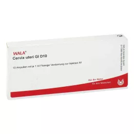 CERVIX uteri GL D 10 ampulli, 10X1 ml