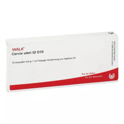 CERVIX uteri GL D 10 ampulli, 10X1 ml