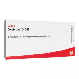 CERVIX uteri GL D 12 ampulli, 10X1 ml