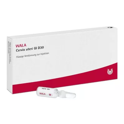 CERVIX uteri GL D 30 ampulli, 10X1 ml