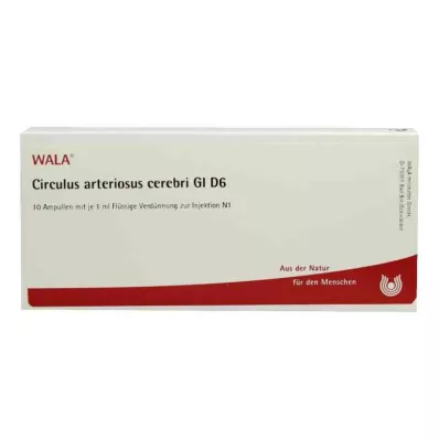 CIRCULUS arteriosus cerebri GL D 6 ampulli, 10X1 ml CIRCULUS arteriosus cerebri GL D 6 ampulli, 10X1 ml