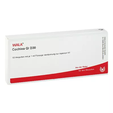 COCHLEA GL D 30 ampulli, 10X1 ml
