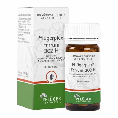 PFLÜGERPLEX Ferrum 302 H tabletid, 100 tk