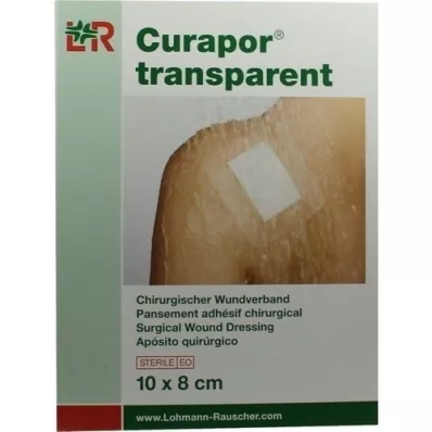 CURAPOR Haavaside steriilne läbipaistev 8x10 cm, 5 tk