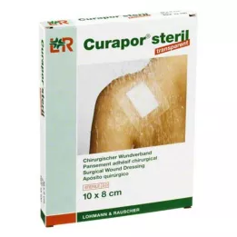 CURAPOR Haavaside steriilne läbipaistev 8x10 cm, 5 tk