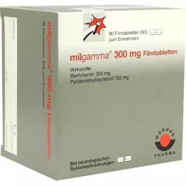 MILGAMMA 300 mg õhukese polümeerikattega tabletid, 90 tk