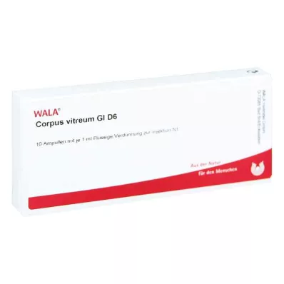 CORPUS VITREUM GL D 6 ampulli, 10X1 ml CORPUS VITREUM GL D 6 ampulli, 10X1 ml
