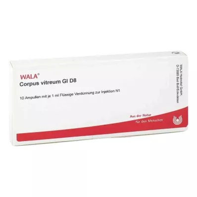 CORPUS VITREUM GL D 8 ampulli, 10X1 ml