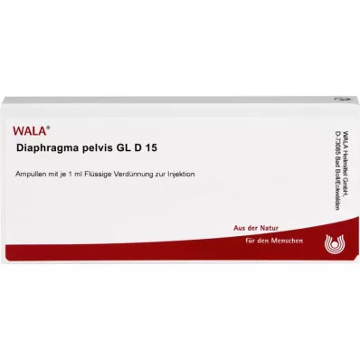 DIAPHRAGMA PELVIS GL D 15 ampullid, 10X1 ml