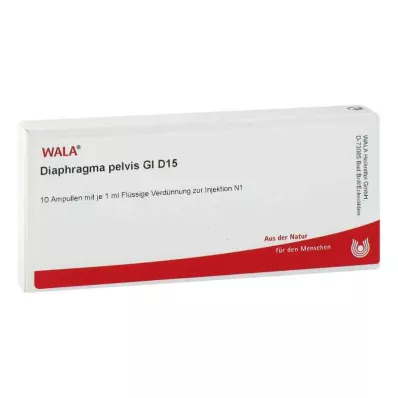 DIAPHRAGMA PELVIS GL D 15 ampullid, 10X1 ml