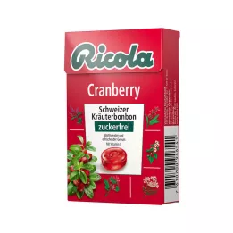 RICOLA o.Z.Box jõhvikakommid, 50 g
