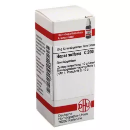 HEPAR SULFURIS C 200 graanulid, 10 g