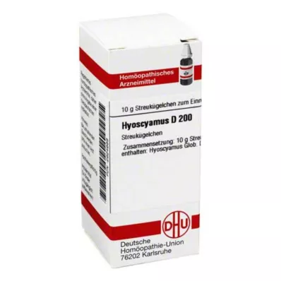 HYOSCYAMUS D 200 kapslit, 10 g