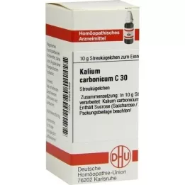 KALIUM CARBONICUM C 30 graanulid, 10 g