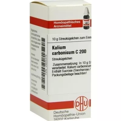 KALIUM CARBONICUM C 200 graanulid, 10 g