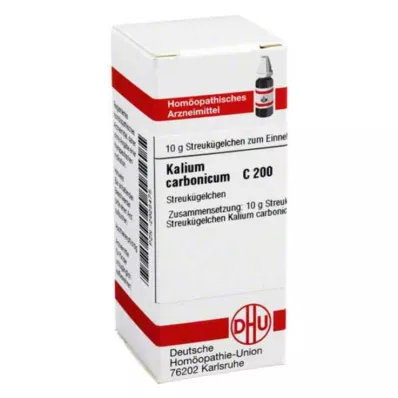 KALIUM CARBONICUM C 200 graanulid, 10 g KALIUM CARBONICUM C 200 graanulid, 10 g