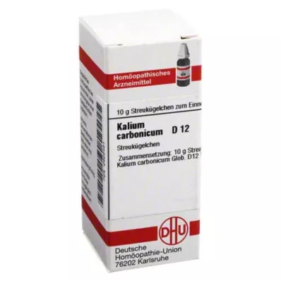 KALIUM CARBONICUM D 12 kapslit, 10 g
