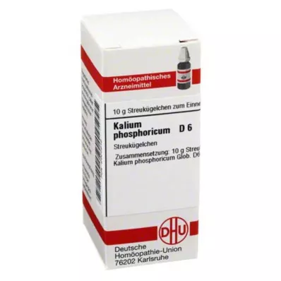 KALIUM PHOSPHORICUM D 6 kapslit, 10 g
