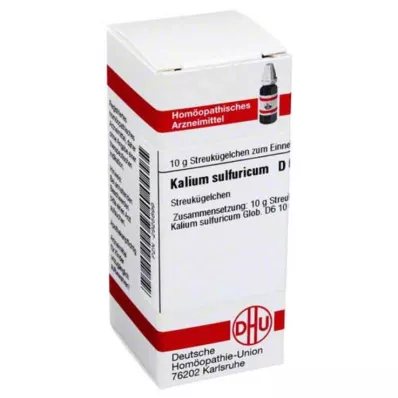 KALIUM SULFURICUM D 6 kapslit, 10 g