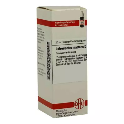 LATRODECTUS mactans D 12 Lahjendus, 20 ml
