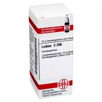 LEDUM C 200 graanulid, 10 g