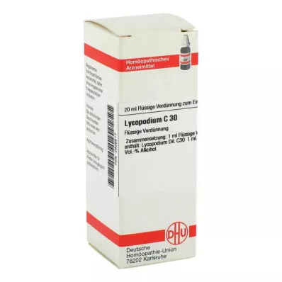LYCOPODIUM C 30 lahjendus, 20 ml