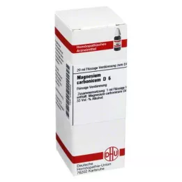 MAGNESIUM CARBONICUM D 6 Lahjendus, 20 ml